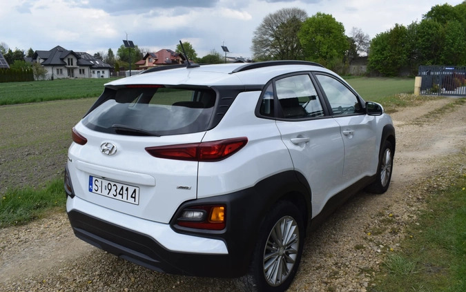 Hyundai Kona cena 69900 przebieg: 53500, rok produkcji 2019 z Sierpc małe 137